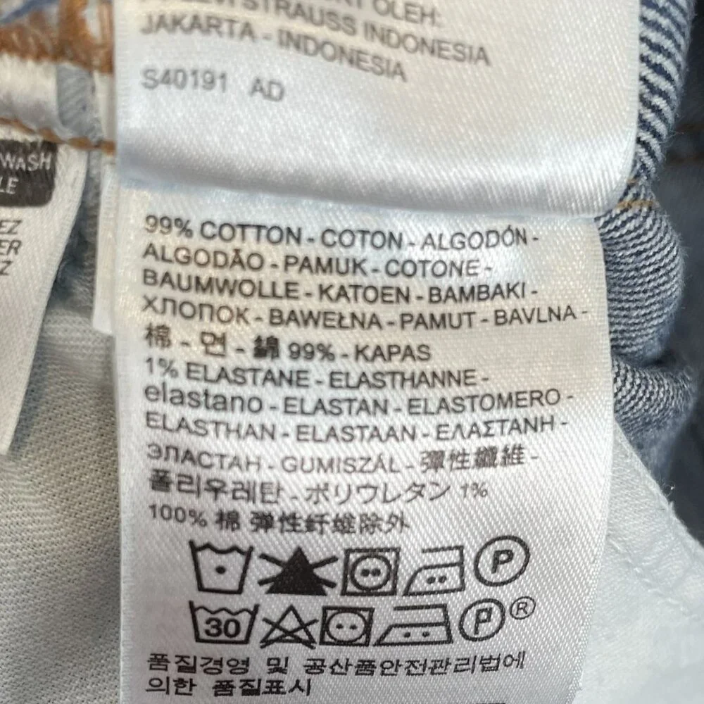 Levi's Made & Crafted Needle Narrow Jeans, 32x34 - Picture 9 of 10